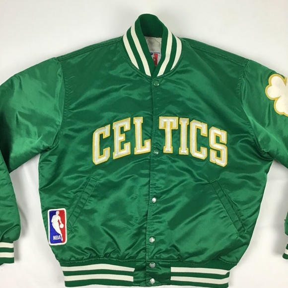 celtics satin jacket
